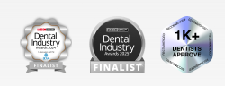 Dental industry award badges